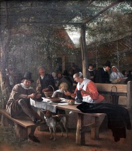 Le jardin du pub - Jan Havickszoon Steen